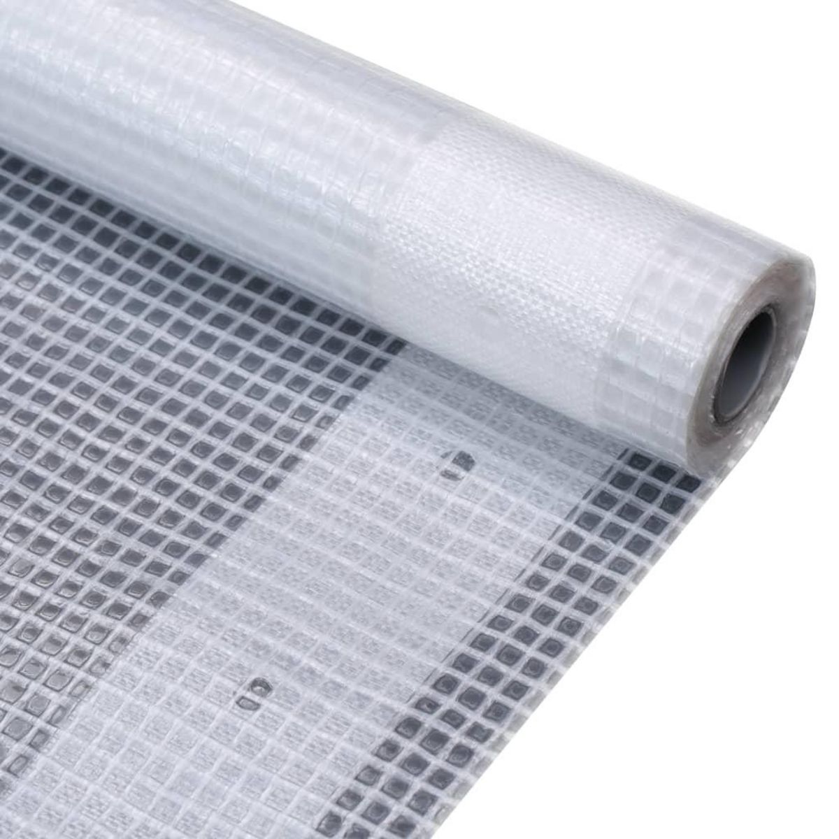 VIDAXL Bache Leno 260 g/m^2 4 x 6 m Blanc