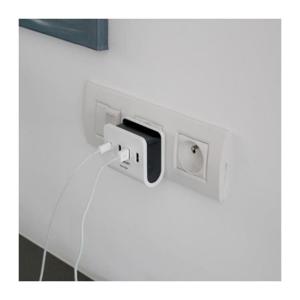 CHACON Chargeur secteur - CHACON - 40030 - 3 USB-A + 1 USB-C