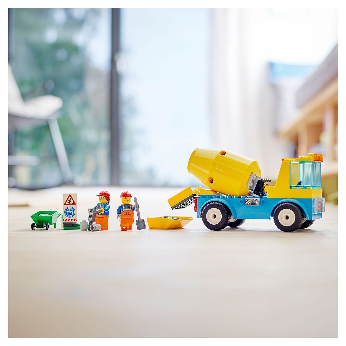 LEGO City Great Vehicles 60325 - Le Camion Bétonnière Jouet Véhicules de Construction