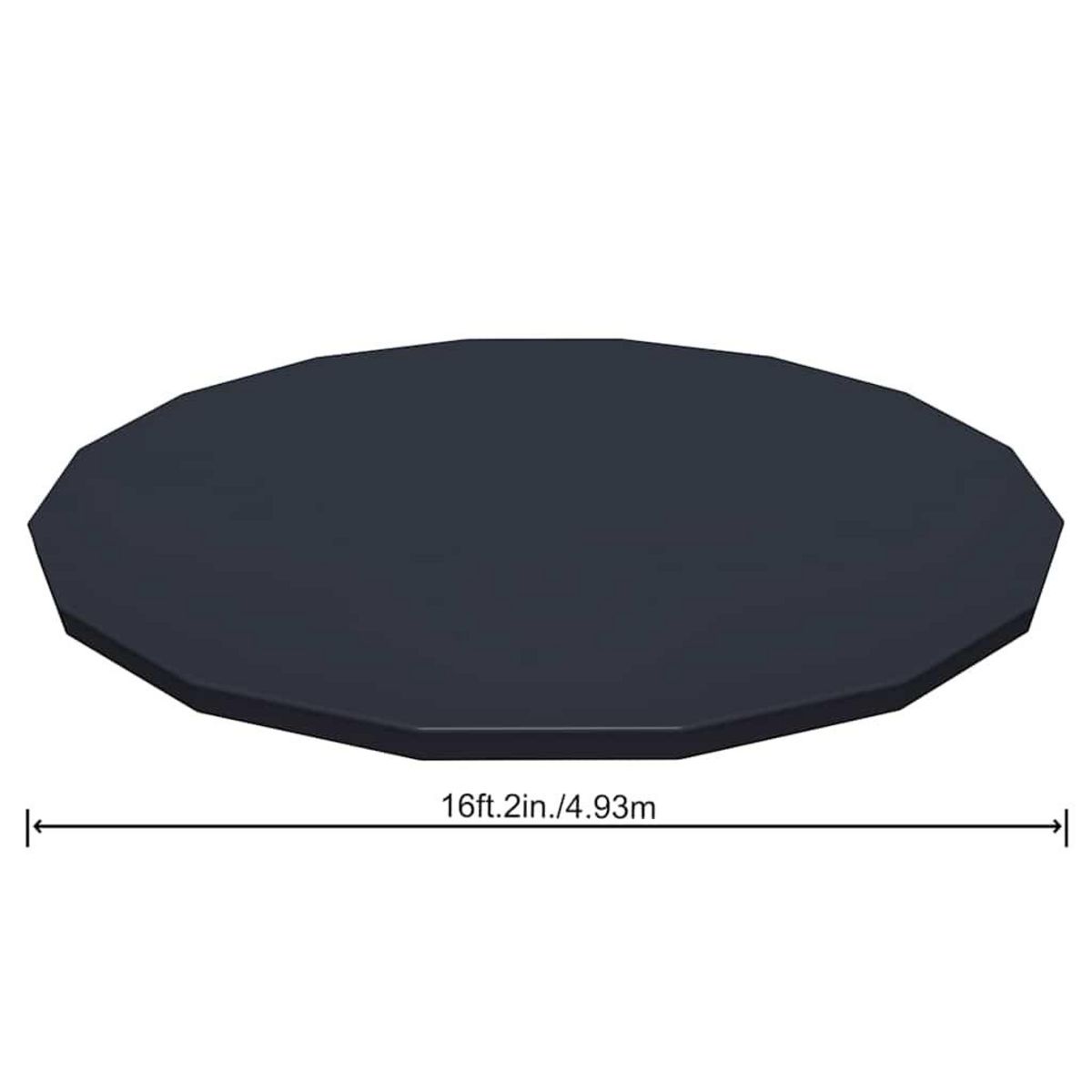 BESTWAY Bestway Couverture de piscine Flowclear 488 cm