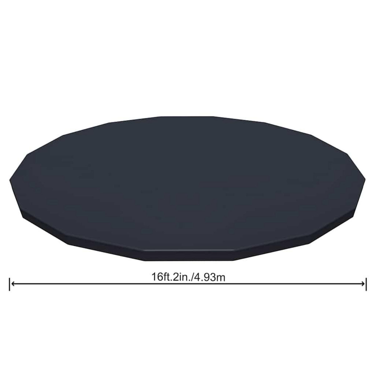 BESTWAY Bestway Couverture de piscine Flowclear 488 cm