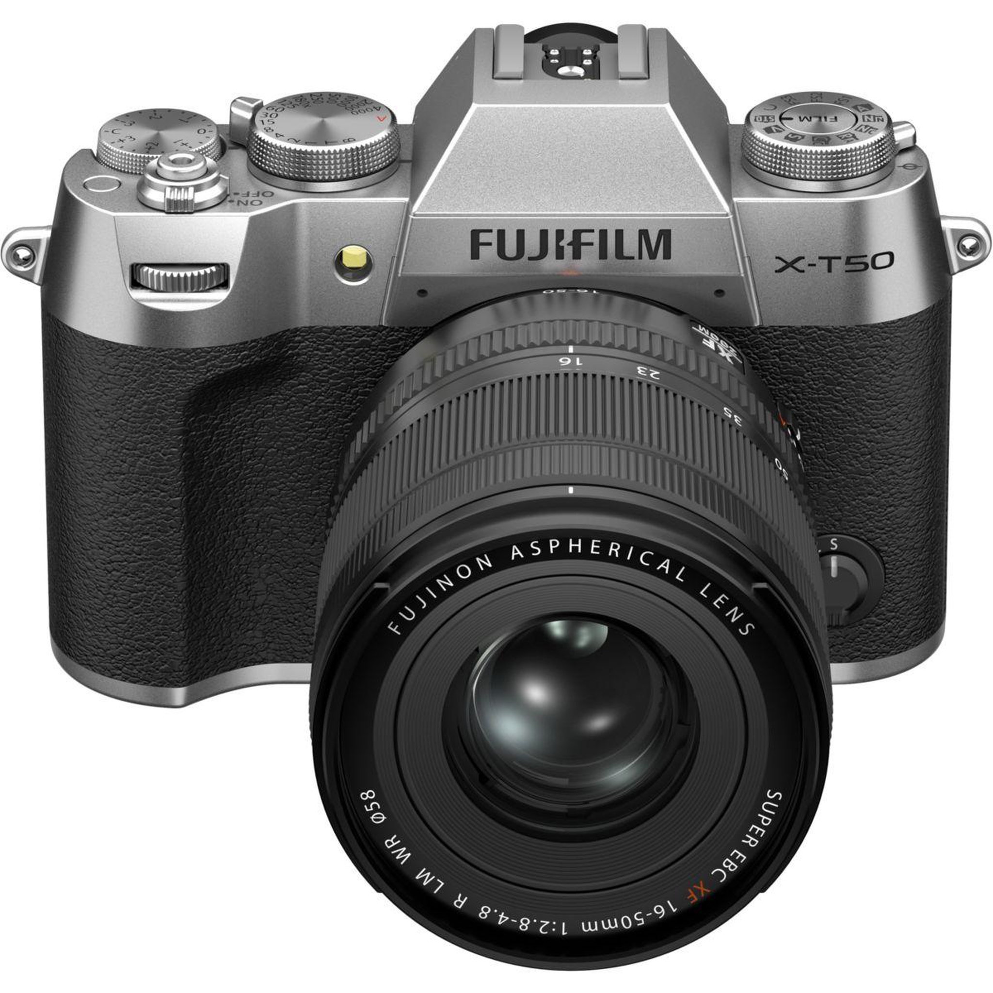 Voir la diapositive 3 : FUJIFILM Appareil photo Hybride Kit X-T50 Silver + XF16-50 WWI
