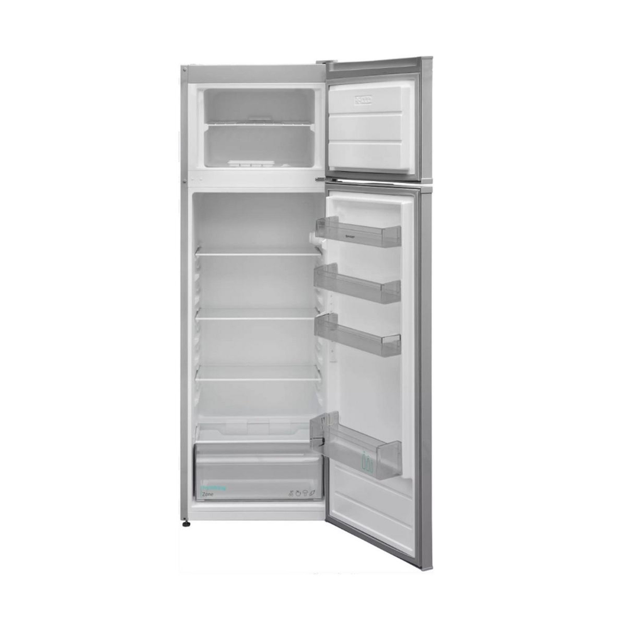 Voir la diapositive 6 : Sharp Réfrigérateur combinés 54cm 243l nanofrost inox - sjftb03itxld