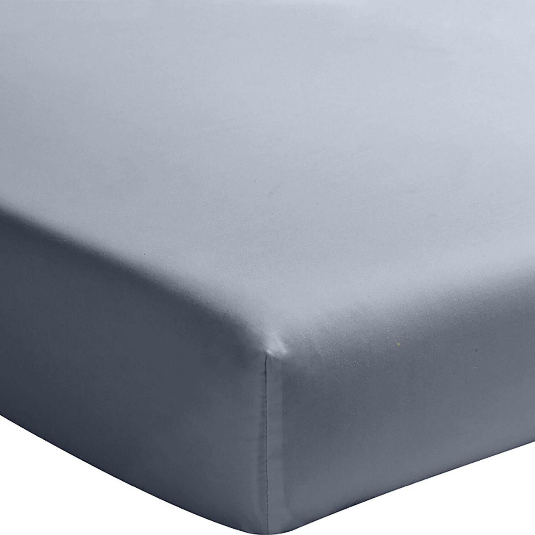 Voir la diapositive 1 : BATON ROUGE Drap housse en percale de coton