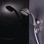 Voir la diapositive 1 : RIDDER RIDDER Support de pomme de douche a ventouse 5x6,5x14,5 cm Chrome