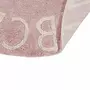 Lorena Canals Tapis coton motif alphabet - rose - 150 Ø