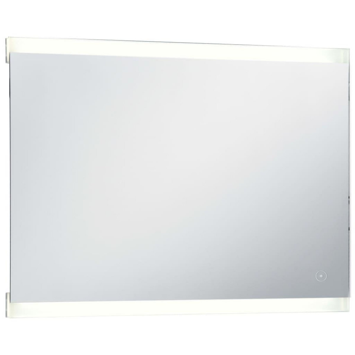 VIDAXL Miroir mural a LED de salle de bain et capteur tactile 100x60cm