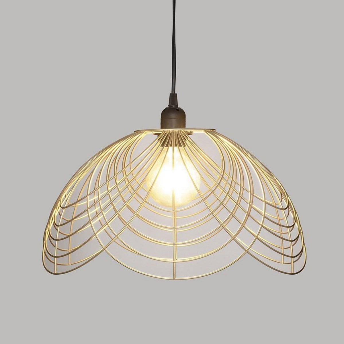 ATMOSPHERA Suspension métal Carrie doré D38
