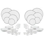 BJORN Service Complet PURE - 32 pièces - Blanc Neige