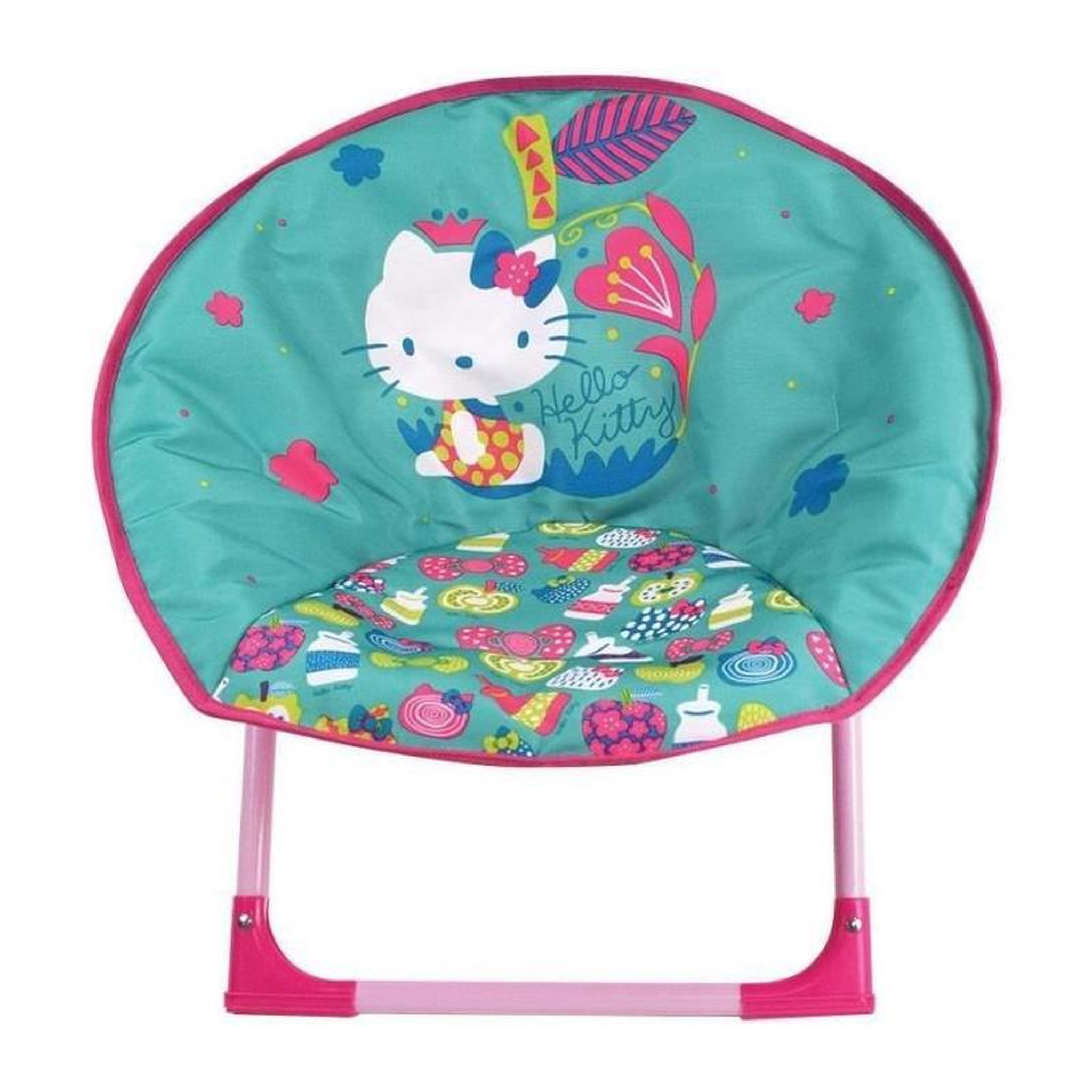 Fun House HELLO KITTY Siege lune pliant 47 x54 x 42 cm pour enfant