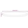 Voir la diapositive 6 : VIDAXL Dessus de table Ø60x2,5 cm Bois de pin massif