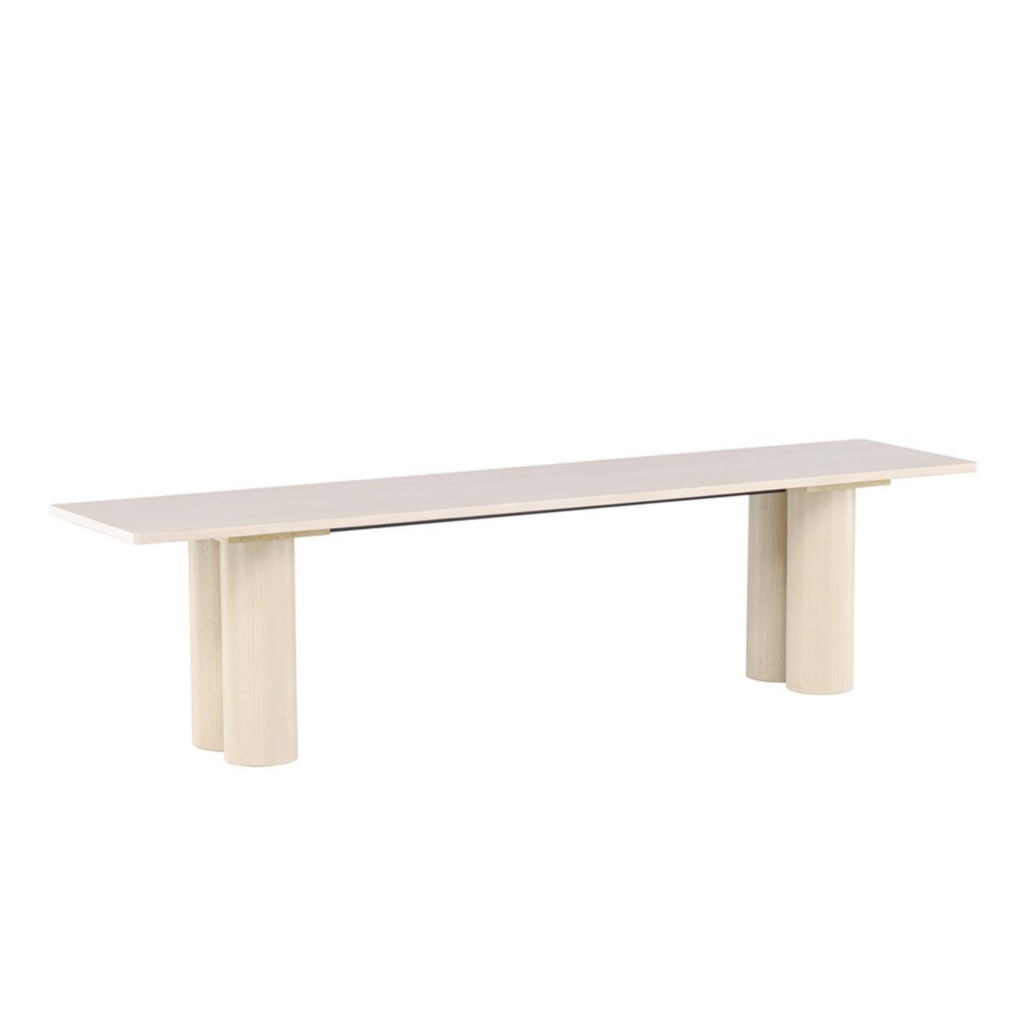 Paris Prix Banc design  olivia  180cm beige