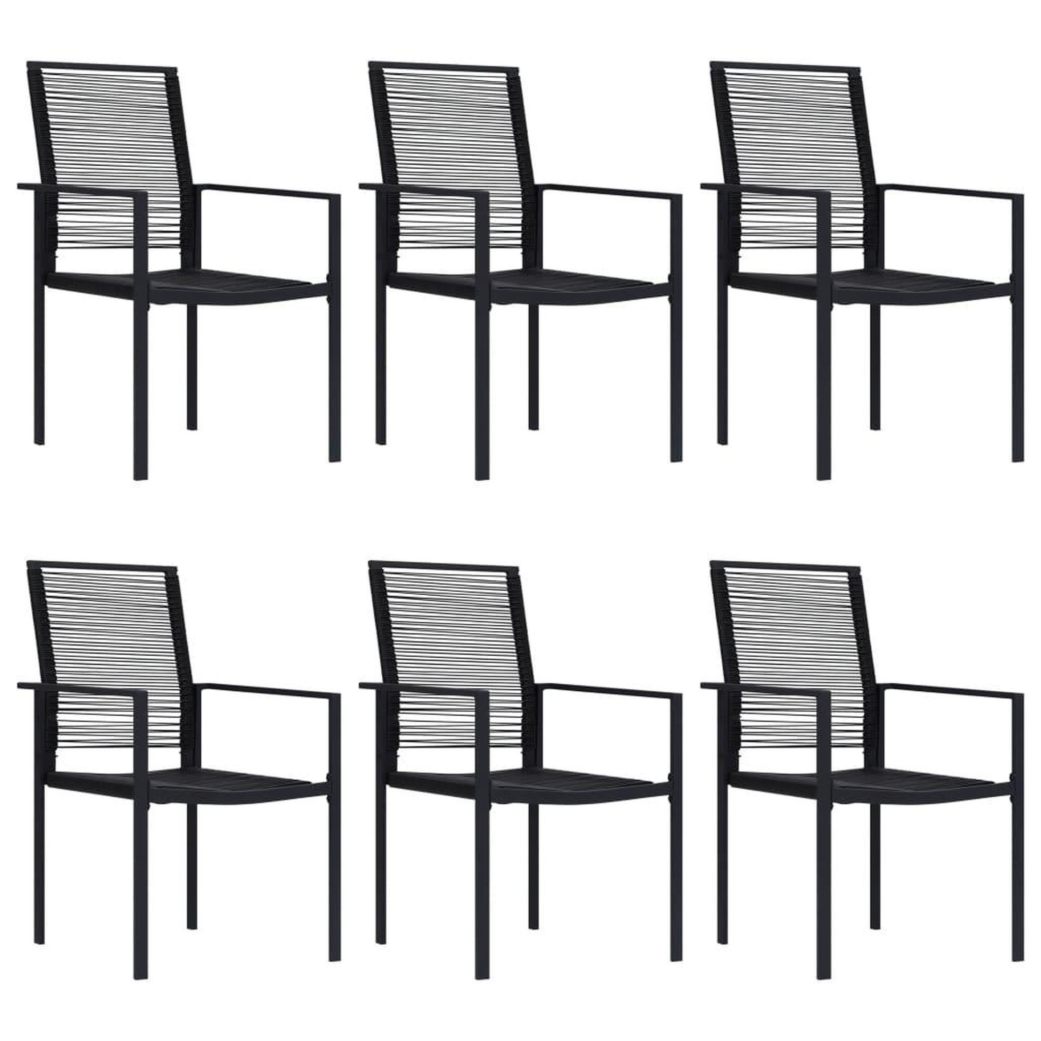 Voir la diapositive 2 : VIDAXL Ensemble a manger de jardin 7 pcs
