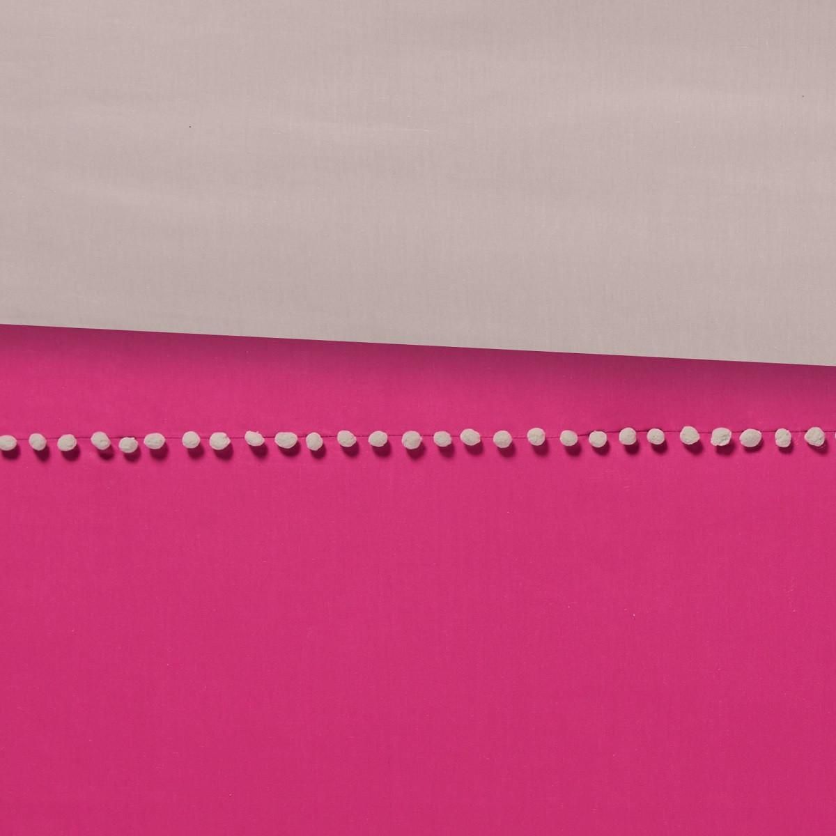 FUTURE HOME Parure housse de couette en coton + 2 taies