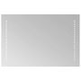 Voir la diapositive 2 : VIDAXL Miroir de salle de bain a LED 60x40 cm