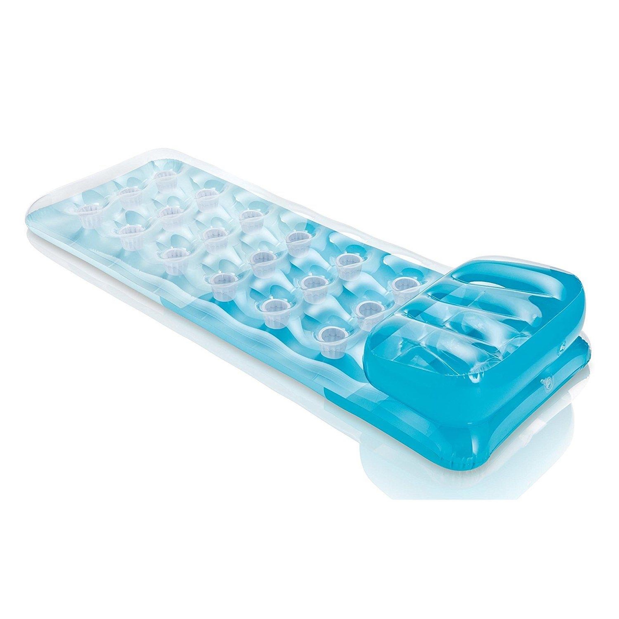 Voir la diapositive 3 : INTEX Matelas gonflable Fashion Lounge