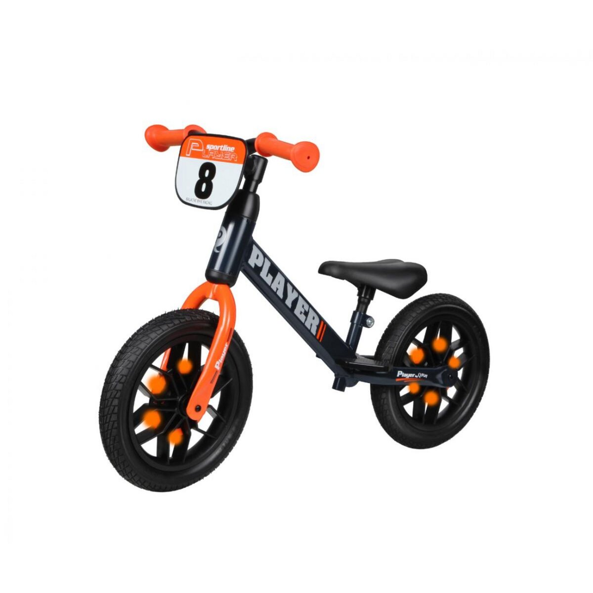 MILLY MALLY Draisienne Qplay Player - couleur Orange