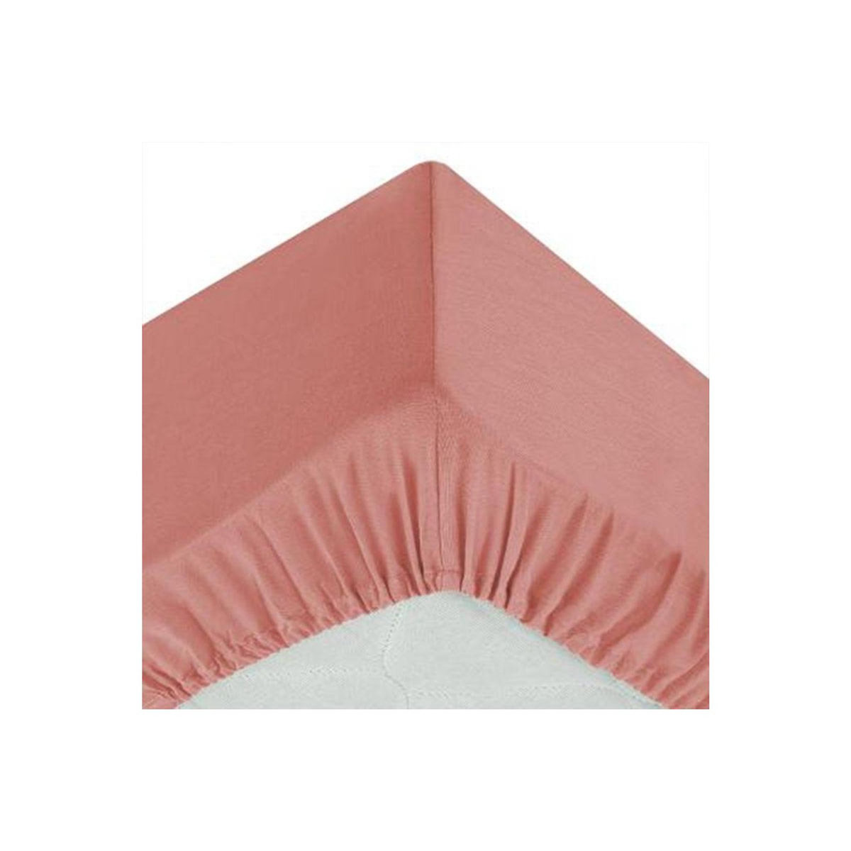 ATMOSPHERA Drap Housse  Intérieur  90x190cm Blush