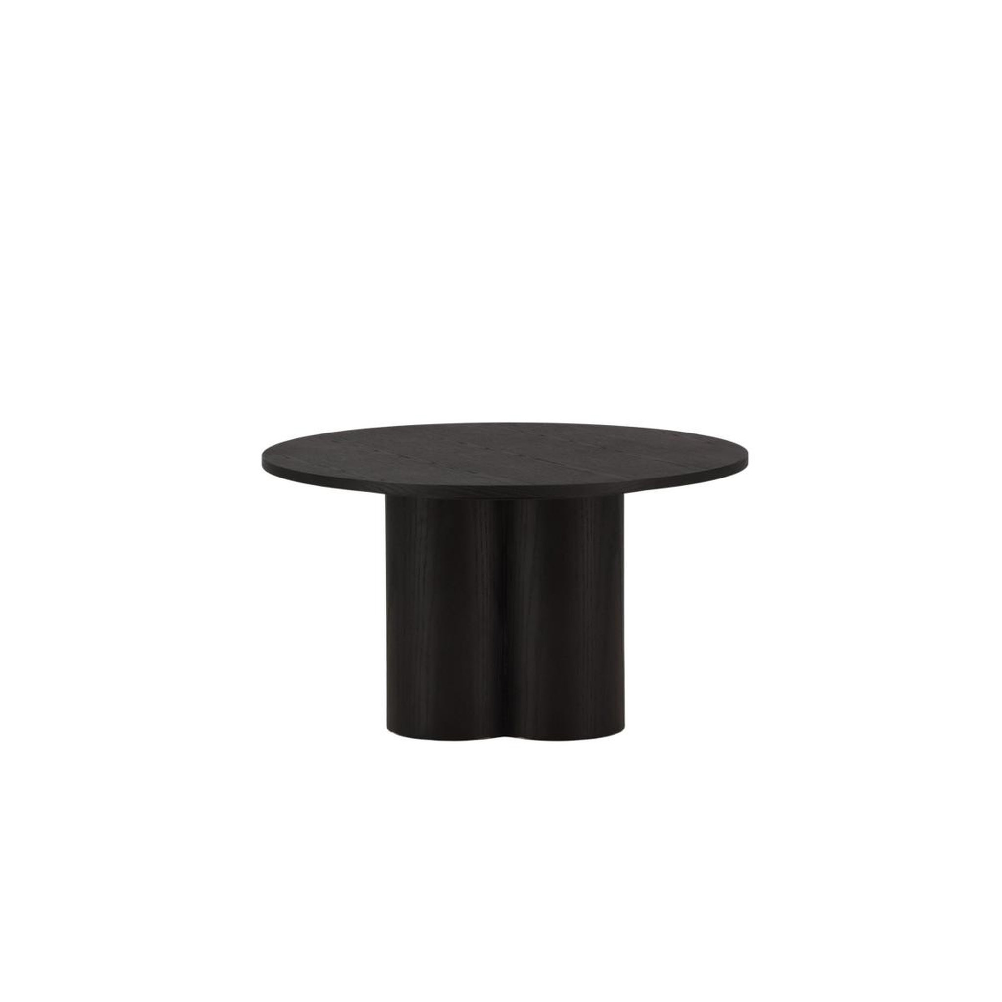 Voir la diapositive 3 : Paris Prix Table basse ronde  olivia  80cm noir