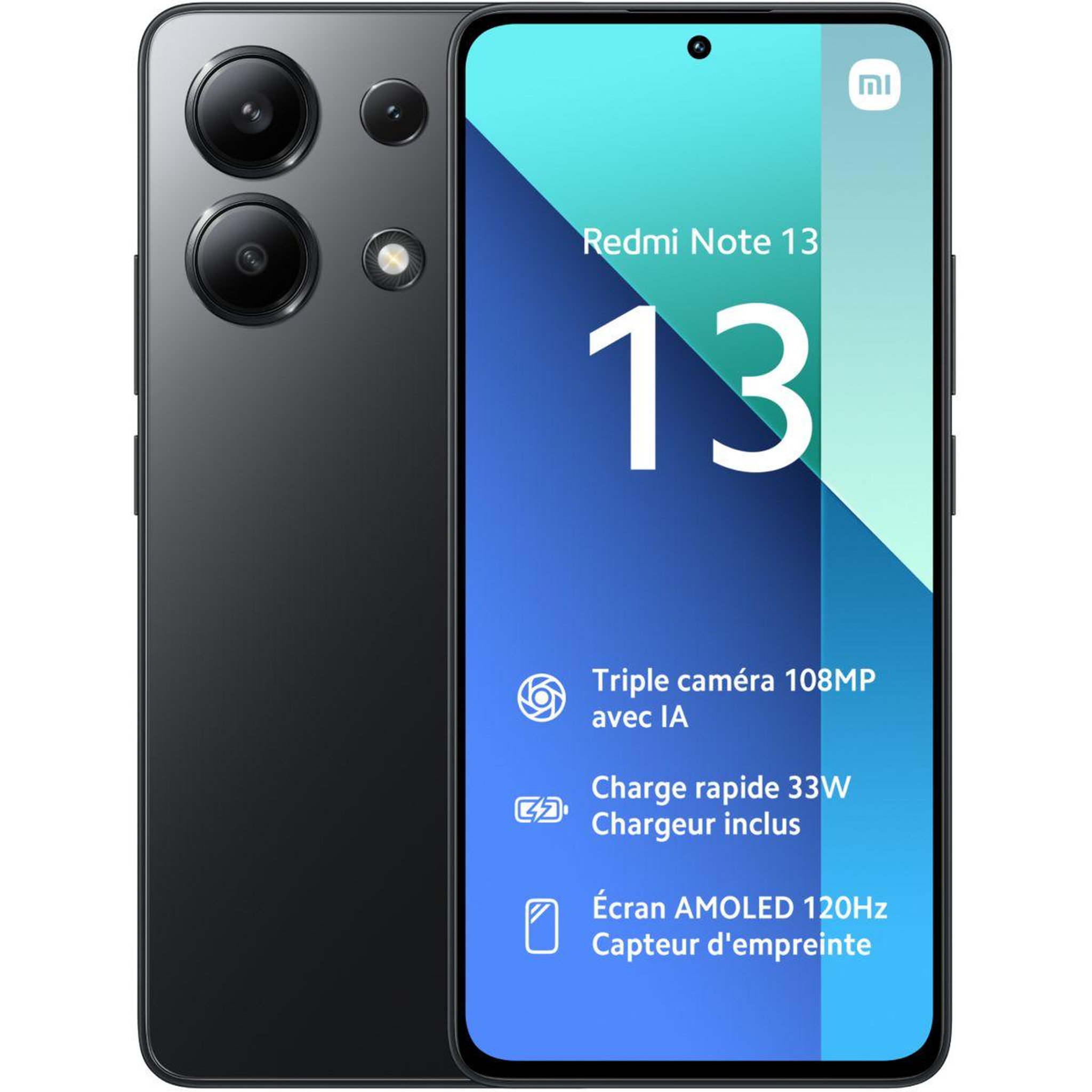 Voir la diapositive 3 : XIAOMI Smartphone Pack Redmi Note 13 + Redmi Buds4 active