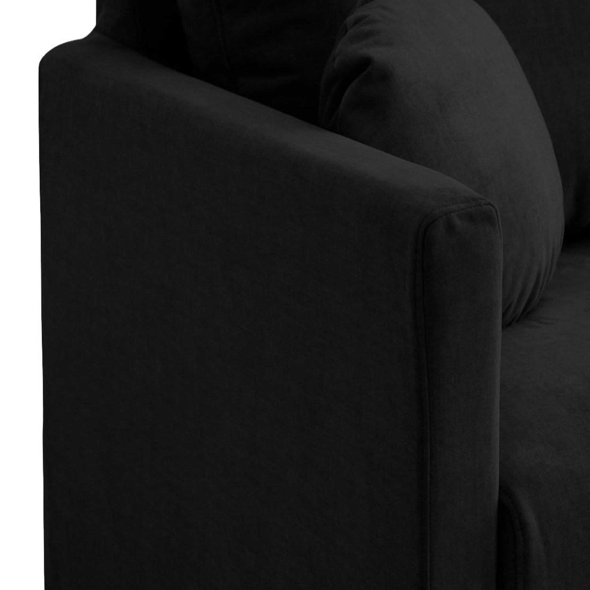 Voir la diapositive 6 : LISA DESIGN Serena - canapé droit déhoussable 2 places en velours