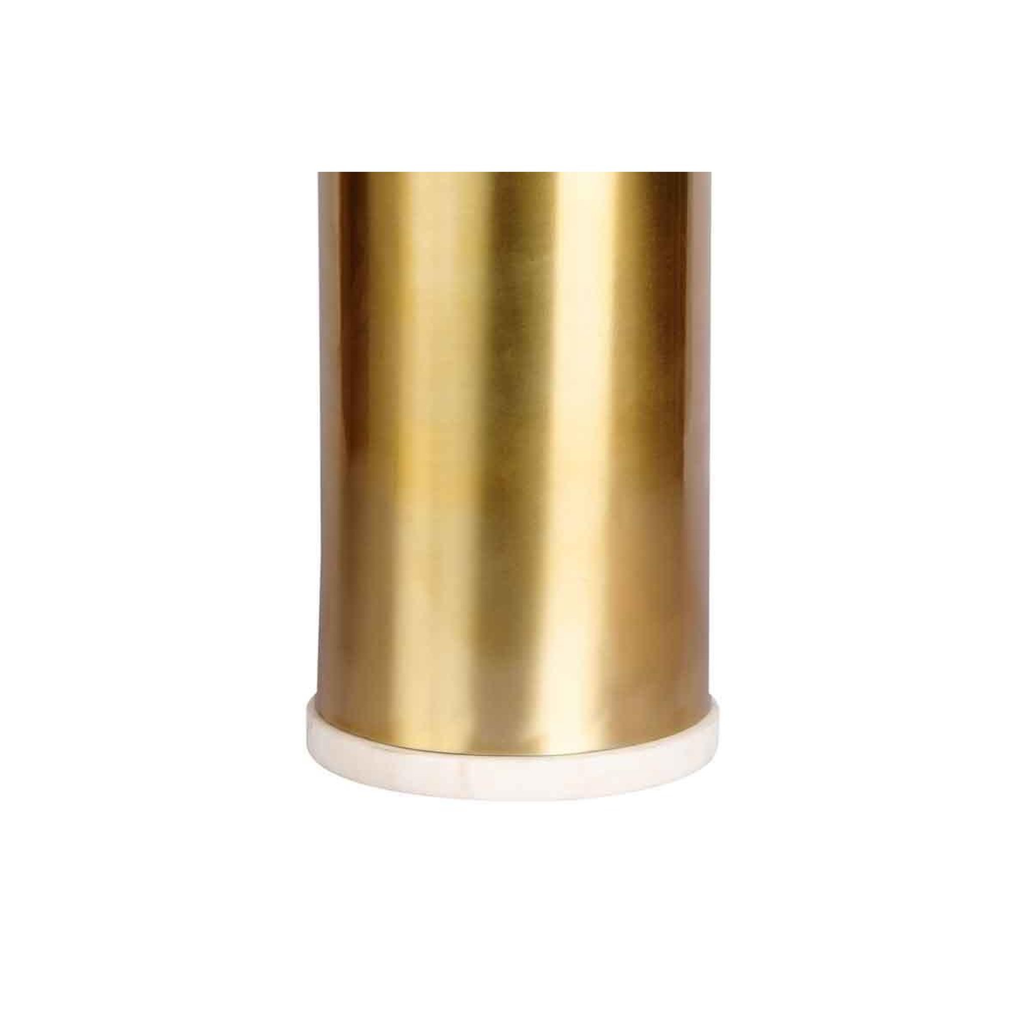 Voir la diapositive 3 : Paris Prix Bougeoir de Sol Rond Design  Shyam  63cm Or