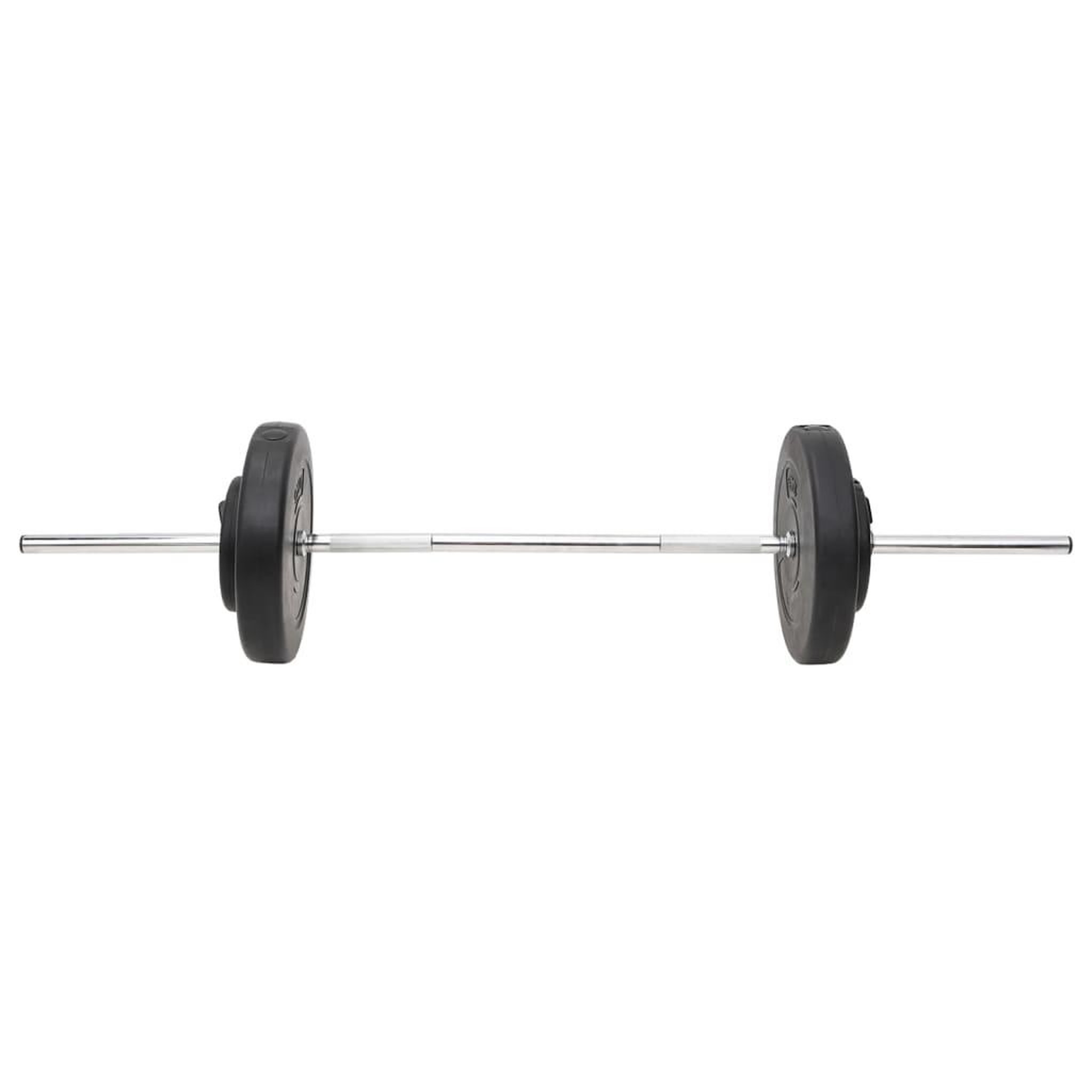 Voir la diapositive 4 : VIDAXL Ensemble d'halteres et de barres avec plaques 60 kg