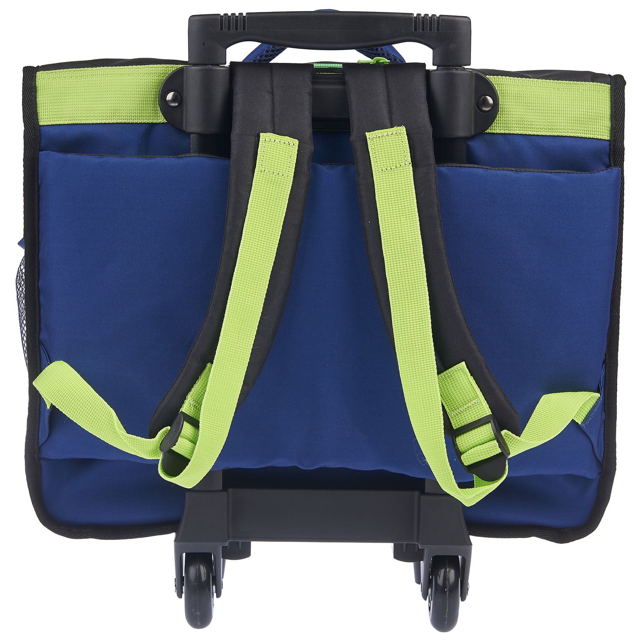 Voir la diapositive 9 : AUCHAN Cartable à roulettes bleu MODERN GAMING