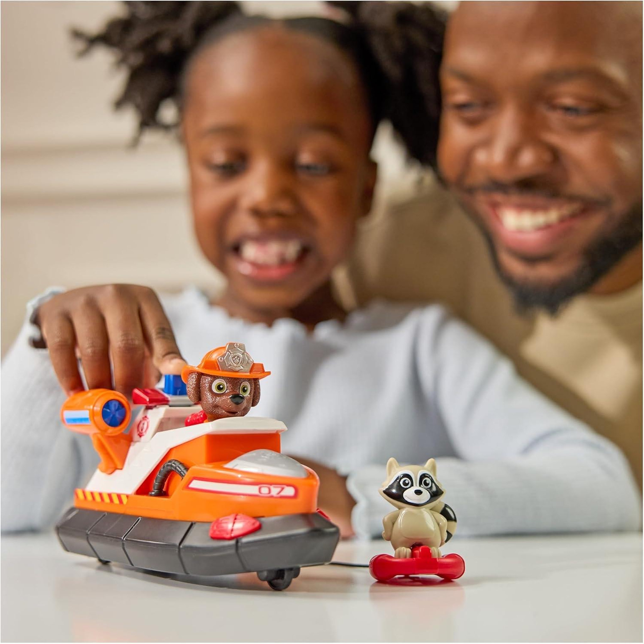Voir la diapositive 5 : SPIN MASTER Paw Patrol Fire Rescue - Zuma avec le canot de sauvetage