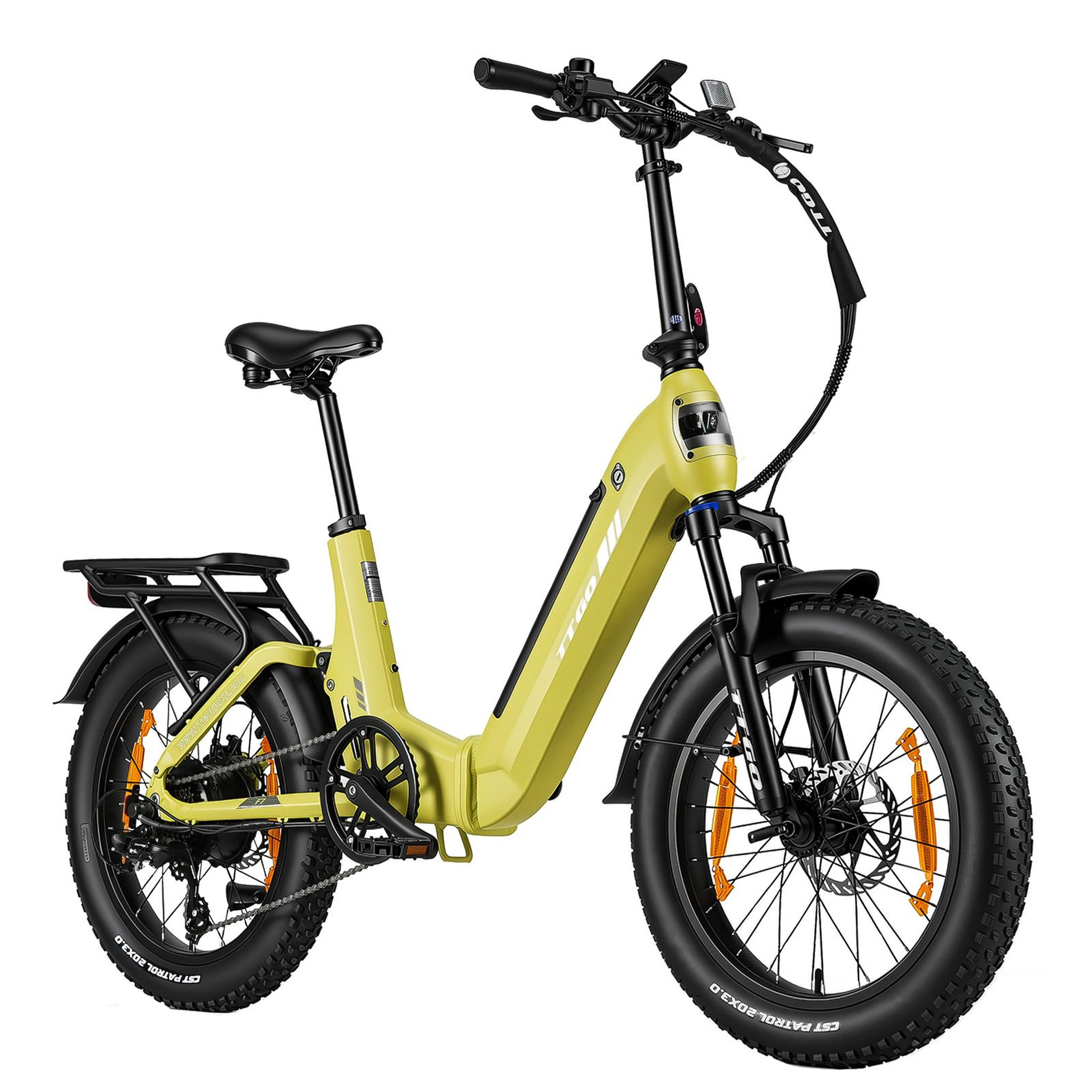 Voir la diapositive 5 : TTGO Vélo électrique pliant TTGO F7 250 W