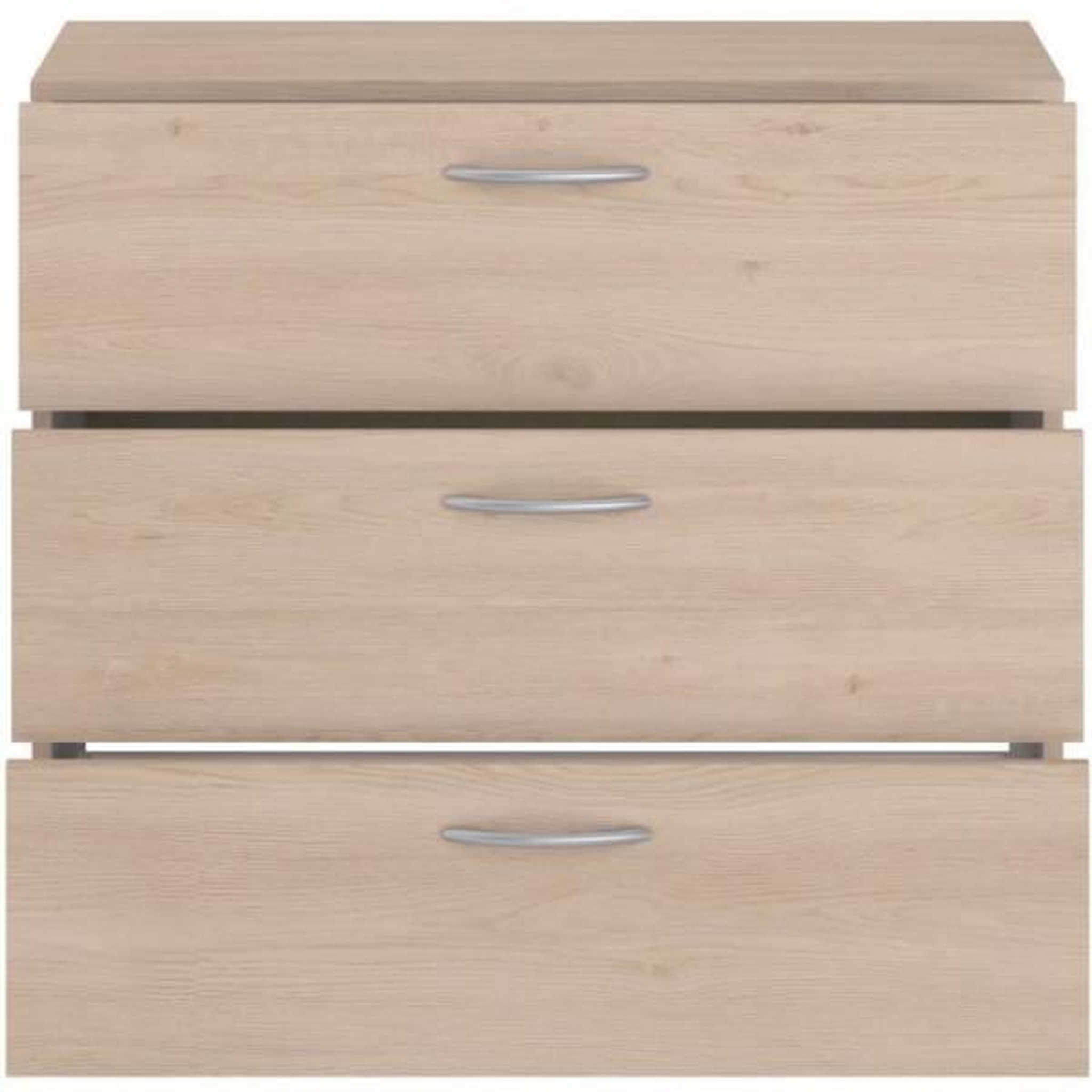 Voir la diapositive 6 : PARISOT Commode - easy life - 3 tiroirs - chene - 78,2 x 69,3 x 40,8 - parisot