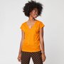 INEXTENSO T-shirt manches courtes jaune fleuri femme