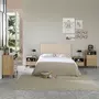 MARCKONFORT Tête de lit tapissée Creta 150x60 cm Couleur Beige, 8 cm d'épaisseur