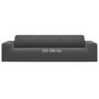 Voir la diapositive 6 : VIDAXL Housse extensible canape 4places Anthracite Jersey de polyester