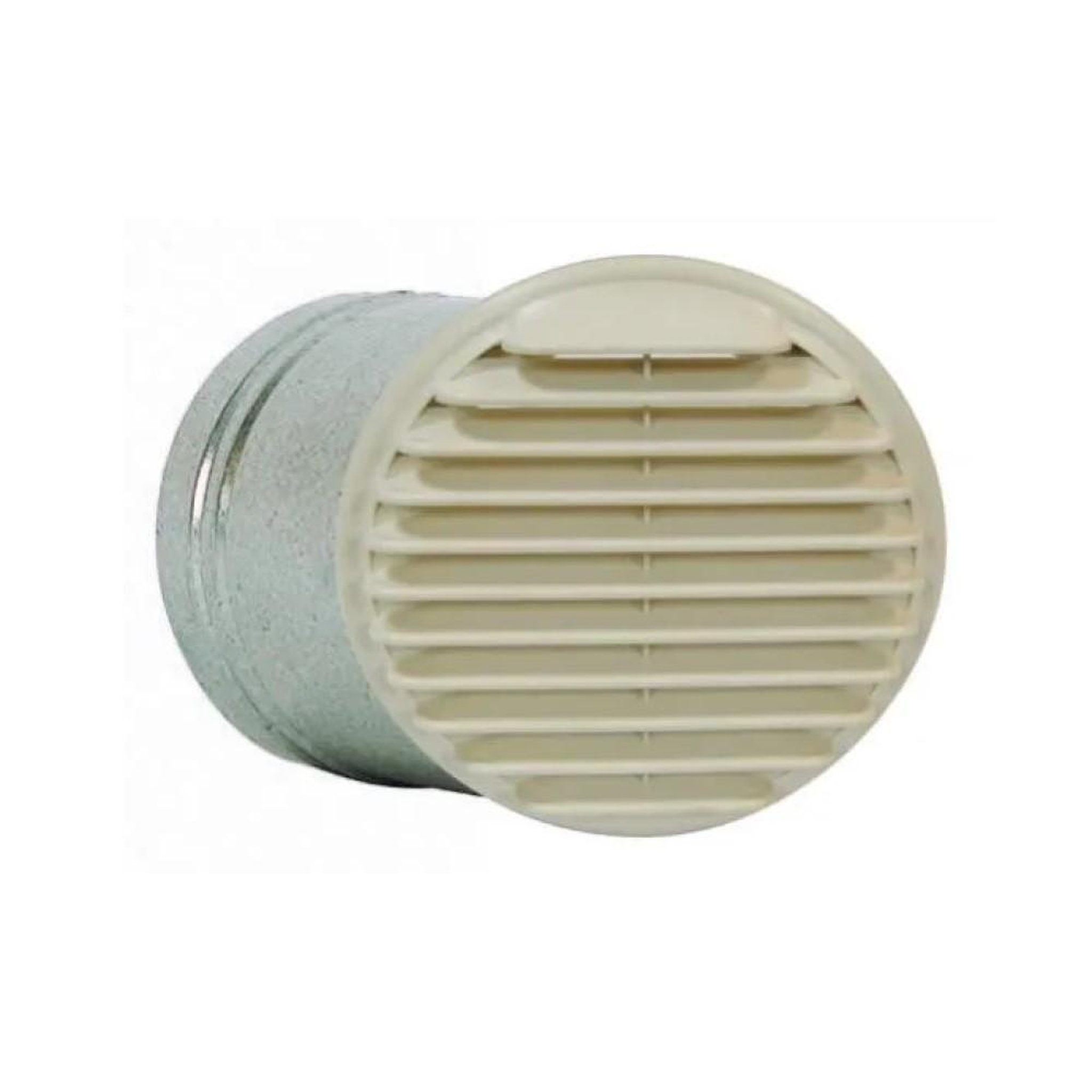 Sauter Entrée/sortie d'air murale beige pour chauffe-eau thermodynamique - Ø 160 mm