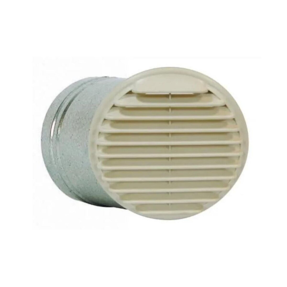 Sauter Entrée/sortie d'air murale beige pour chauffe-eau thermodynamique - Ø 160 mm