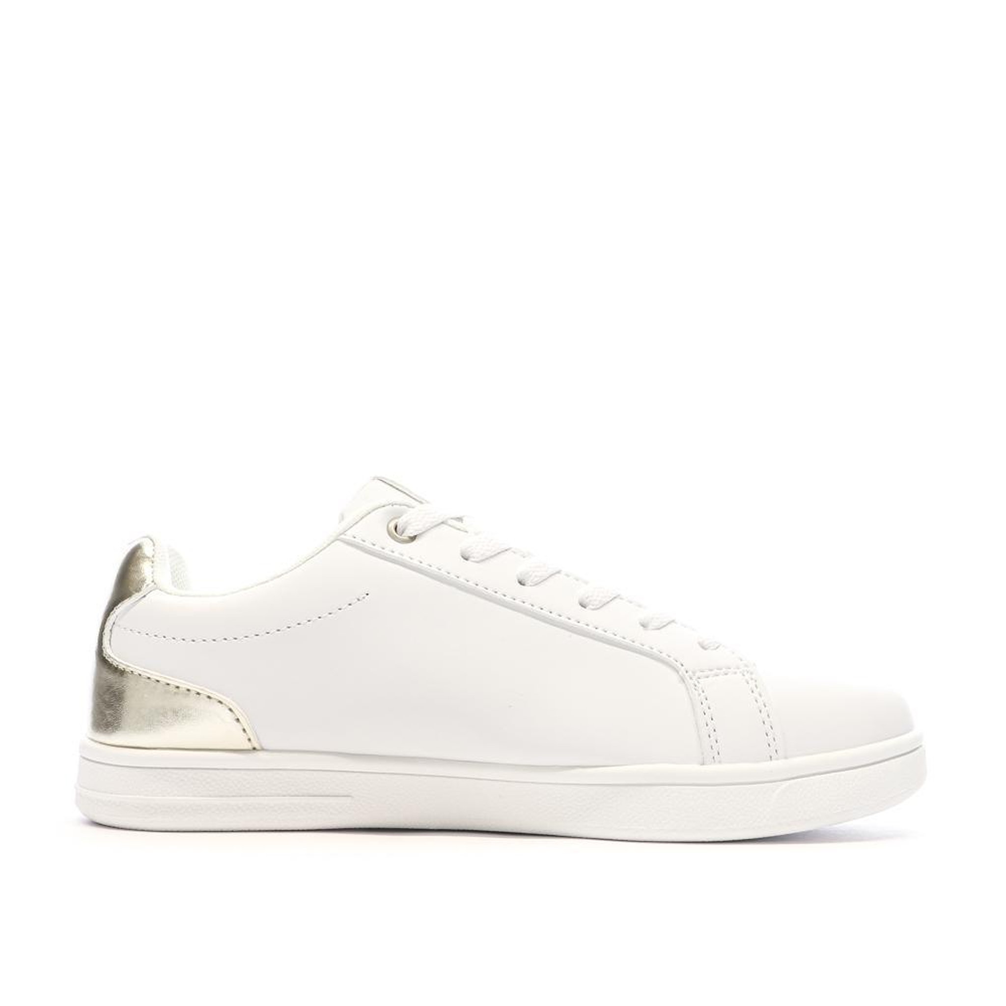Voir la diapositive 2 : KAPPA Baskets Blanches Femme Kappa Ashew