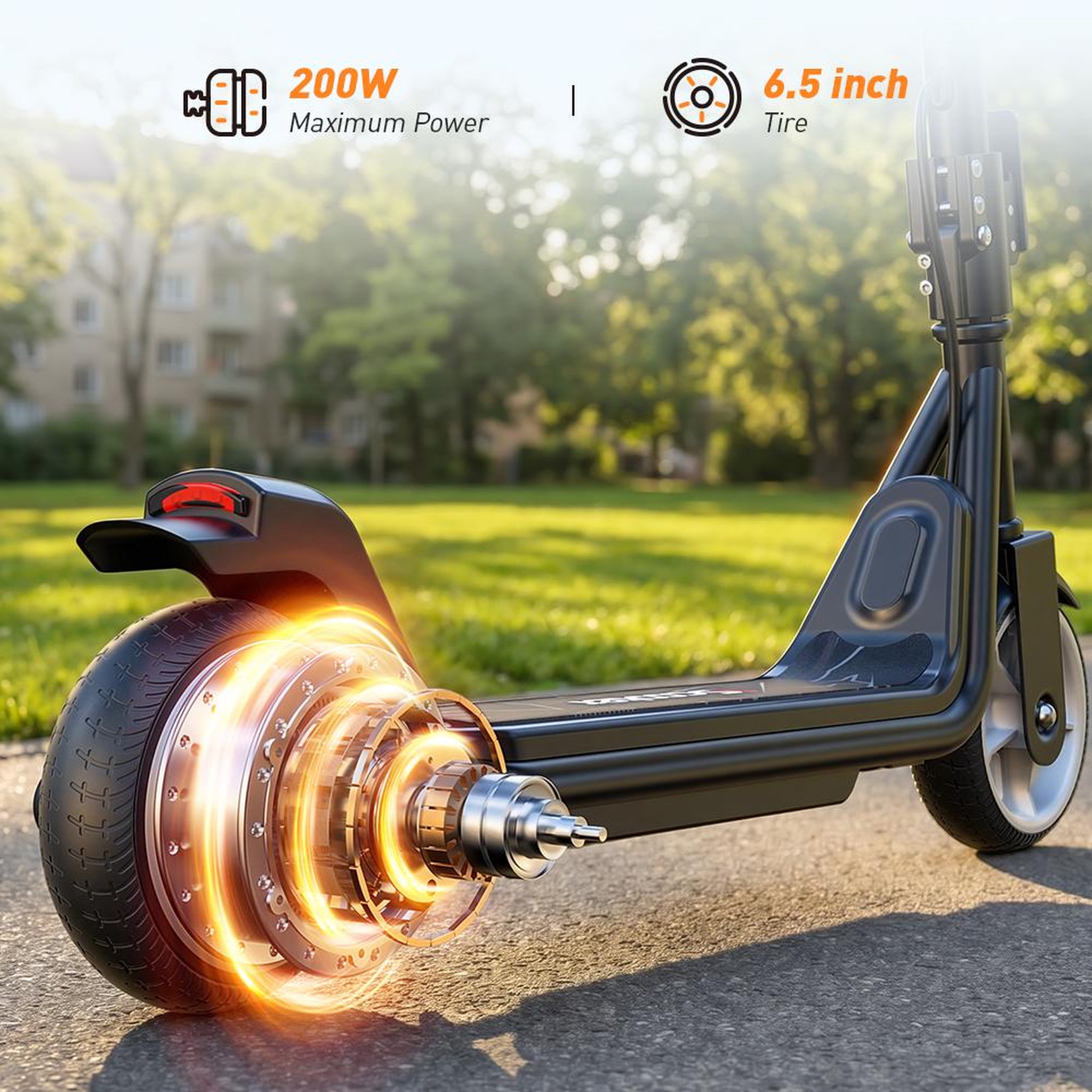 Voir la diapositive 4 : ISCOOTER Trottinette électrique enfant iscooter ik3max, pliable, hauteur réglable, bluetooth et lumières led, jusqu'à 10 km/h