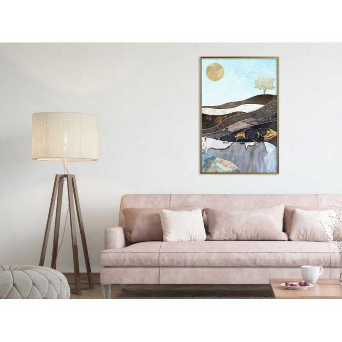 Paris Prix Affiche Murale Encadrée  Depth of the Interior