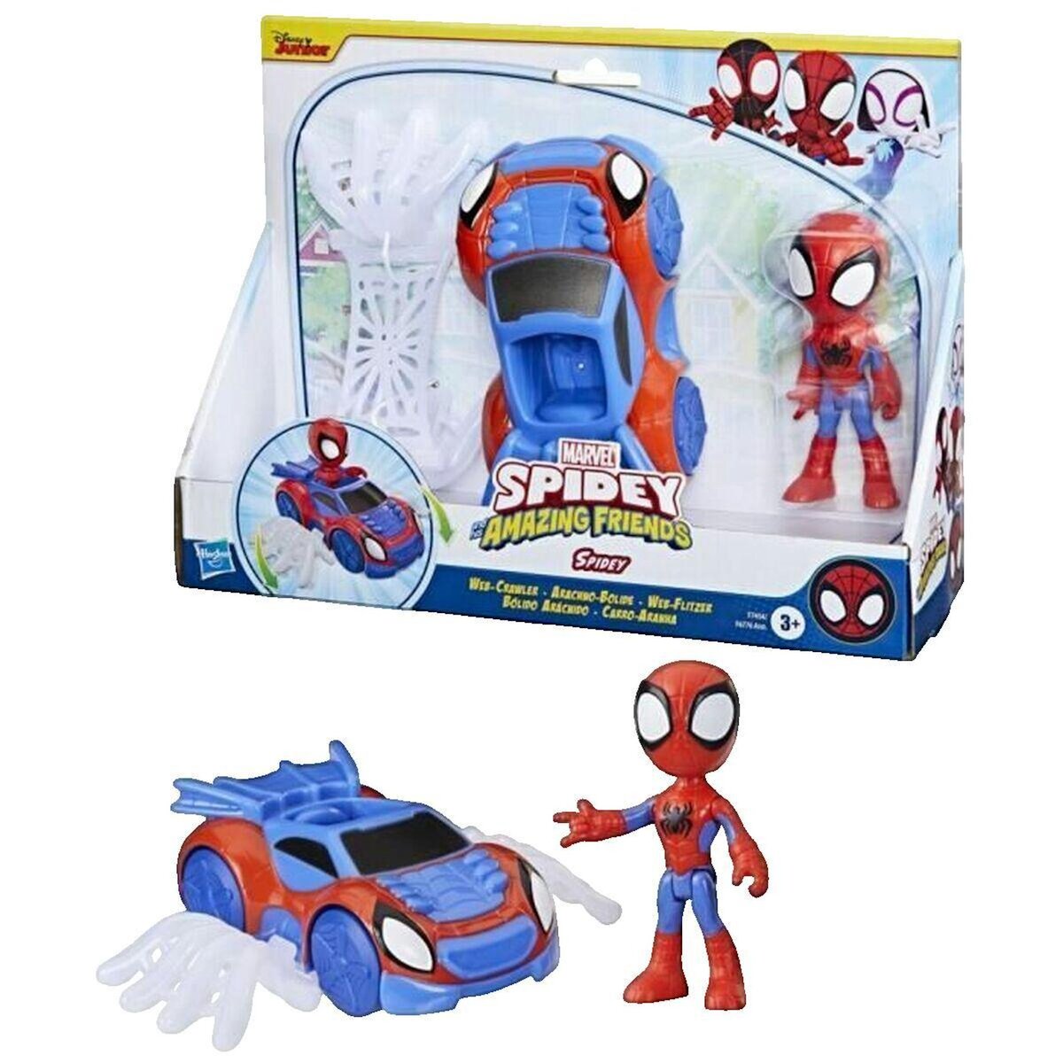 HASBRO Figurine Hasbro Coffret Marvel Spidey et Arachno-Bolide