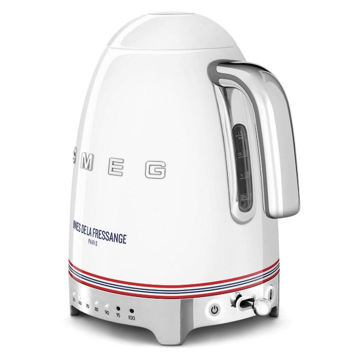SMEG Bouilloire électrique 1.7l 2400w blanc - KLF04IDFEU