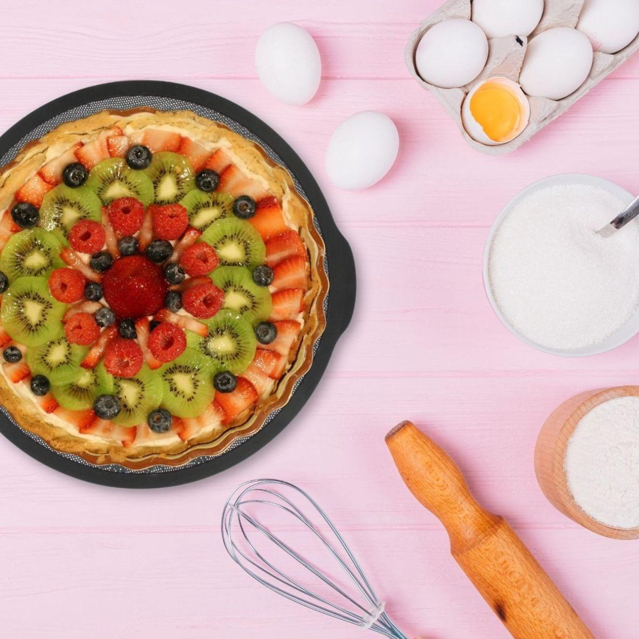 Voir la diapositive 2 : ZENKER Set de 4 ustensiles de pâtisserie moule à gâteaux bol et spatule silicone fibre de verre silicone fibre de verre zenker  silicone fibre de verre