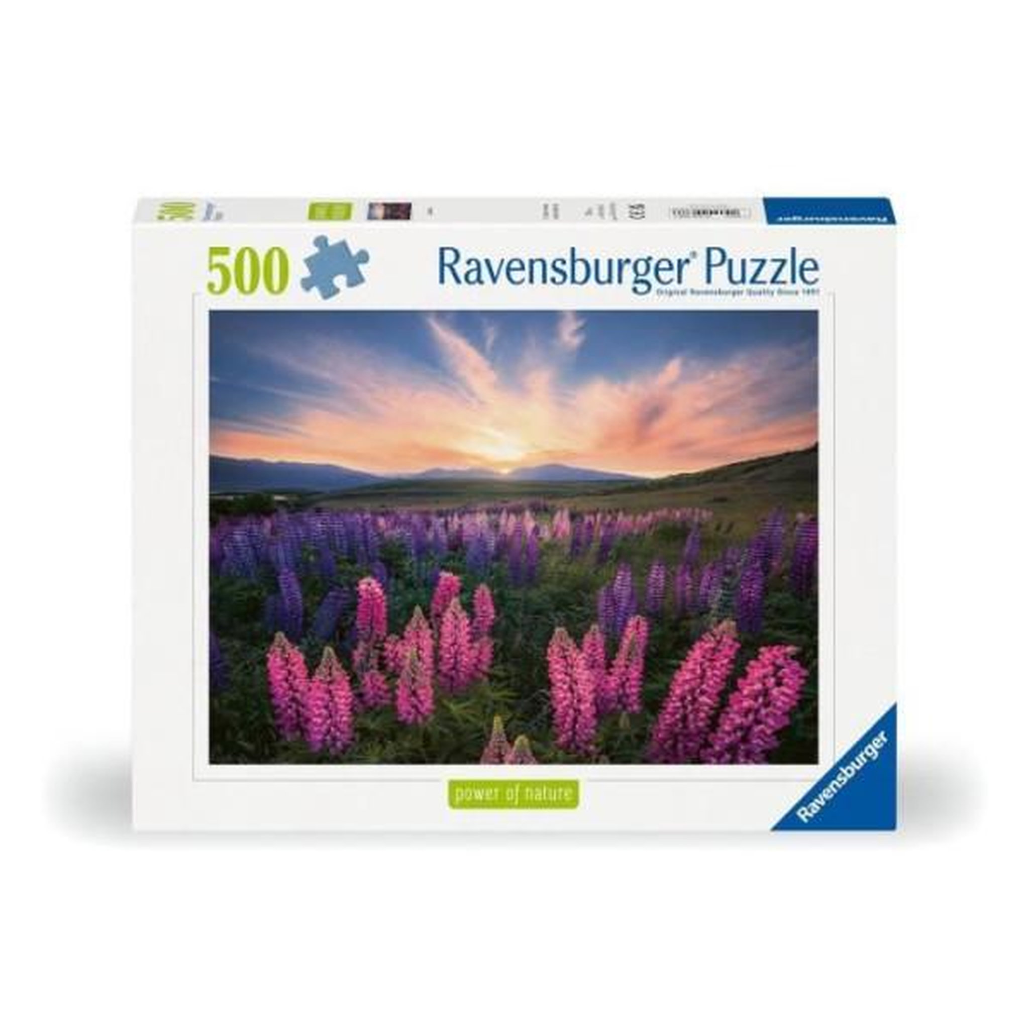 Voir la diapositive 2 : RAVENSBURGER Puzzle 500 pieces les lupins (nature edition), des 12 ans , puzzle de qualité supérieure, 12000688, ravensburger