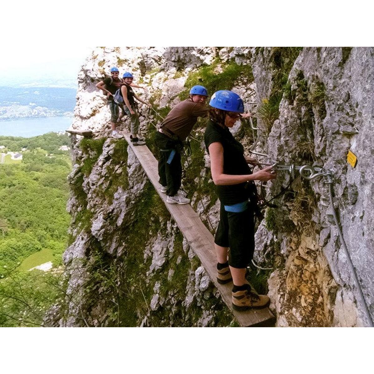 Smartbox 3h de parcours sur la via ferrata avec photos face au lac du Bourget - Coffret Cadeau Sport & Aventure