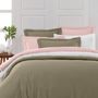 Voir la diapositive 3 : Sensei Maison Housse de couette en percale coton SOFT PERCALE