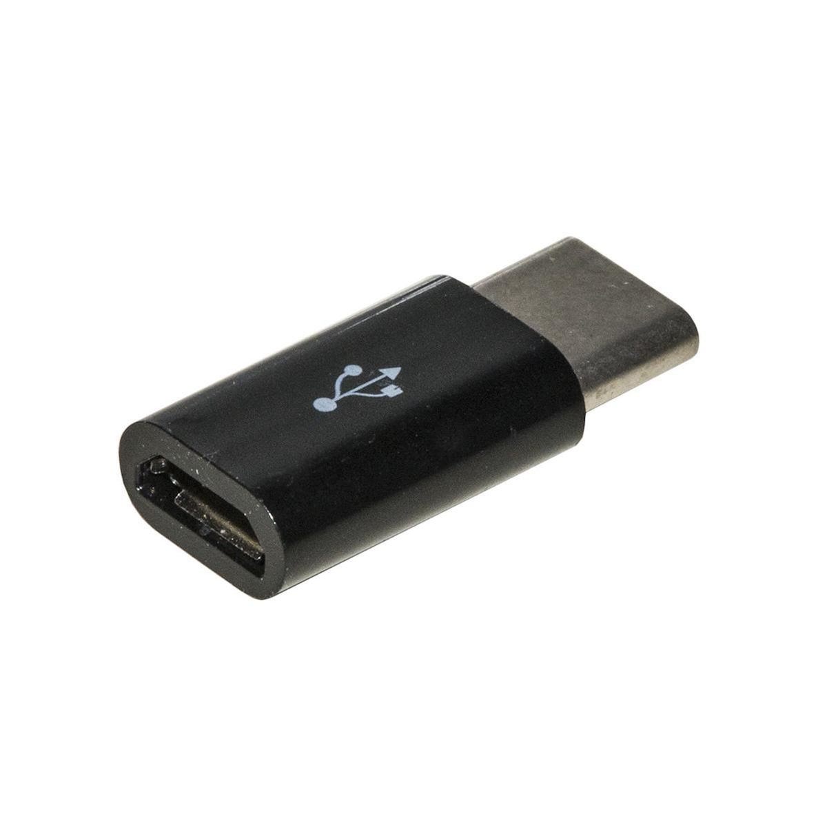 LINK Link Accessori LKADAT112 changeur de genre de câble USB C USB B Noir