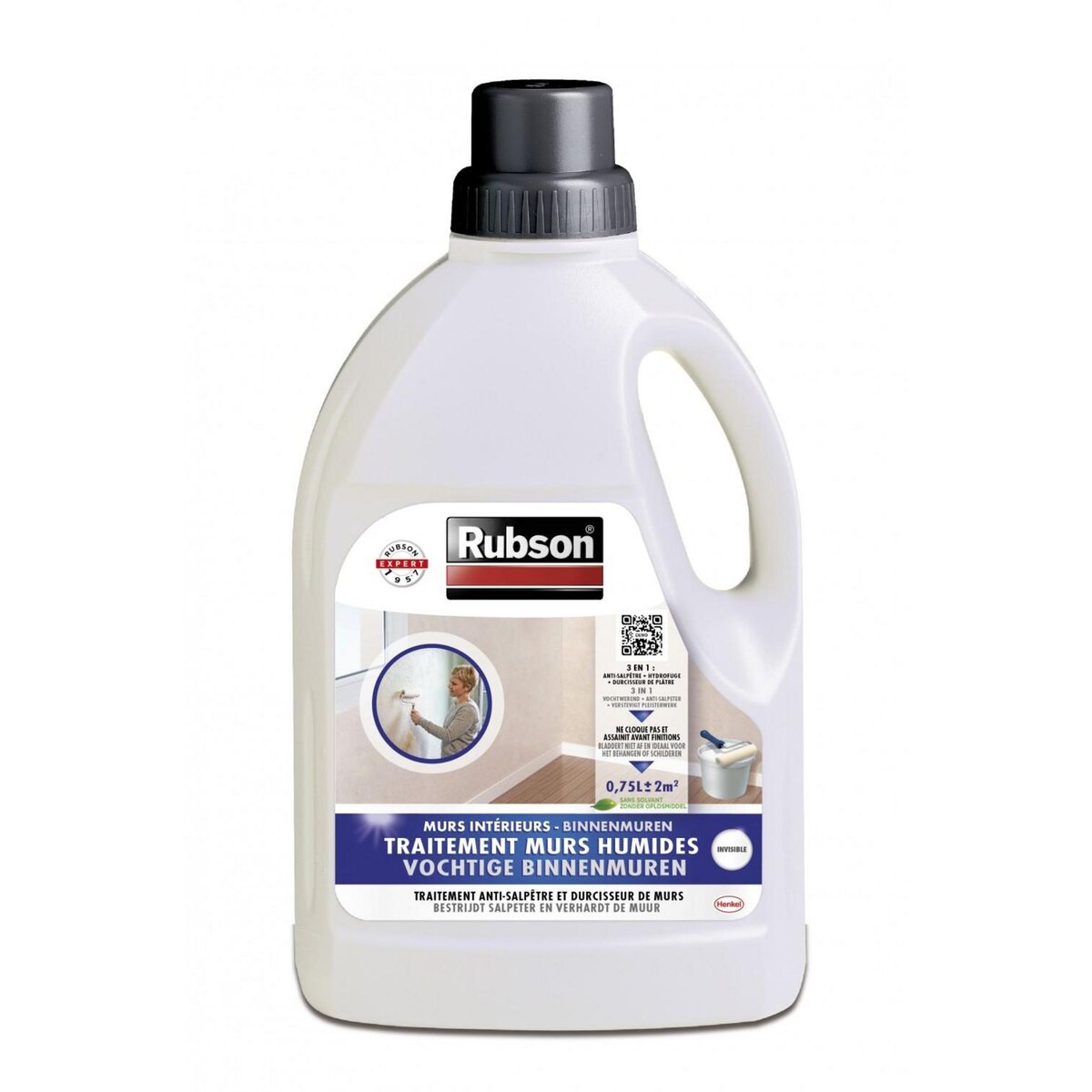rubson Durcisseur de plâtre Protégez vos murs, RUBSON incolore 0.75 l
