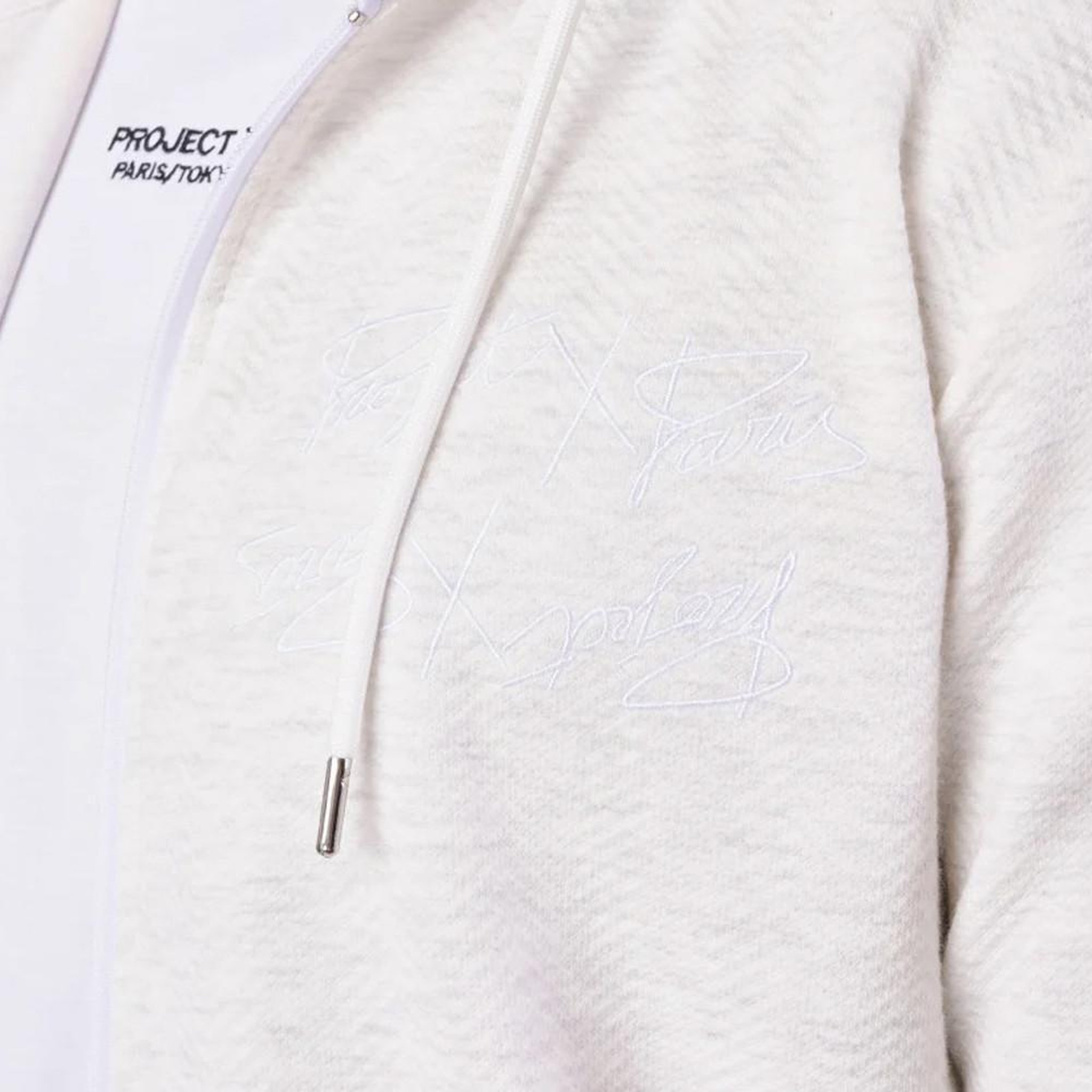 Voir la diapositive 4 : Project X Sweat Zippé Blanc Homme Project X Paris 2230164
