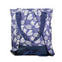 Voir la diapositive 4 : Bagtrotter BAGTROTTER Sac 3 en 1 : sac à dos, sac shopping et yoga Offshore Bleu Fleurs
