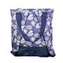 Voir la diapositive 4 : Bagtrotter BAGTROTTER Sac 3 en 1 : sac à dos, sac shopping et yoga Offshore Bleu Fleurs